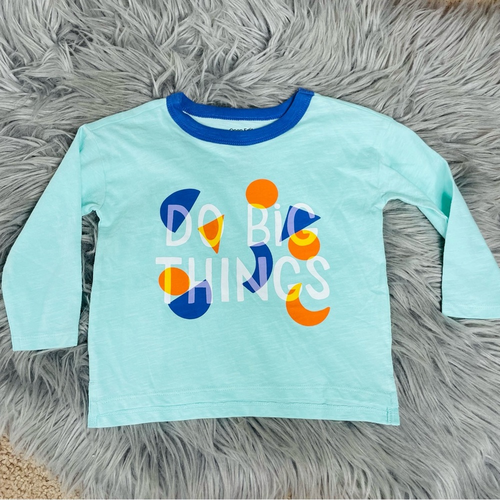 Open edit toddler statement shirt